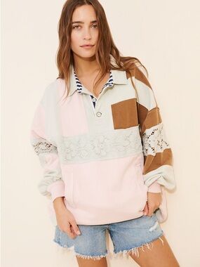 American dream polo pullover size L
